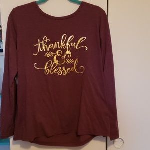 XL Ladies Long sleeve top